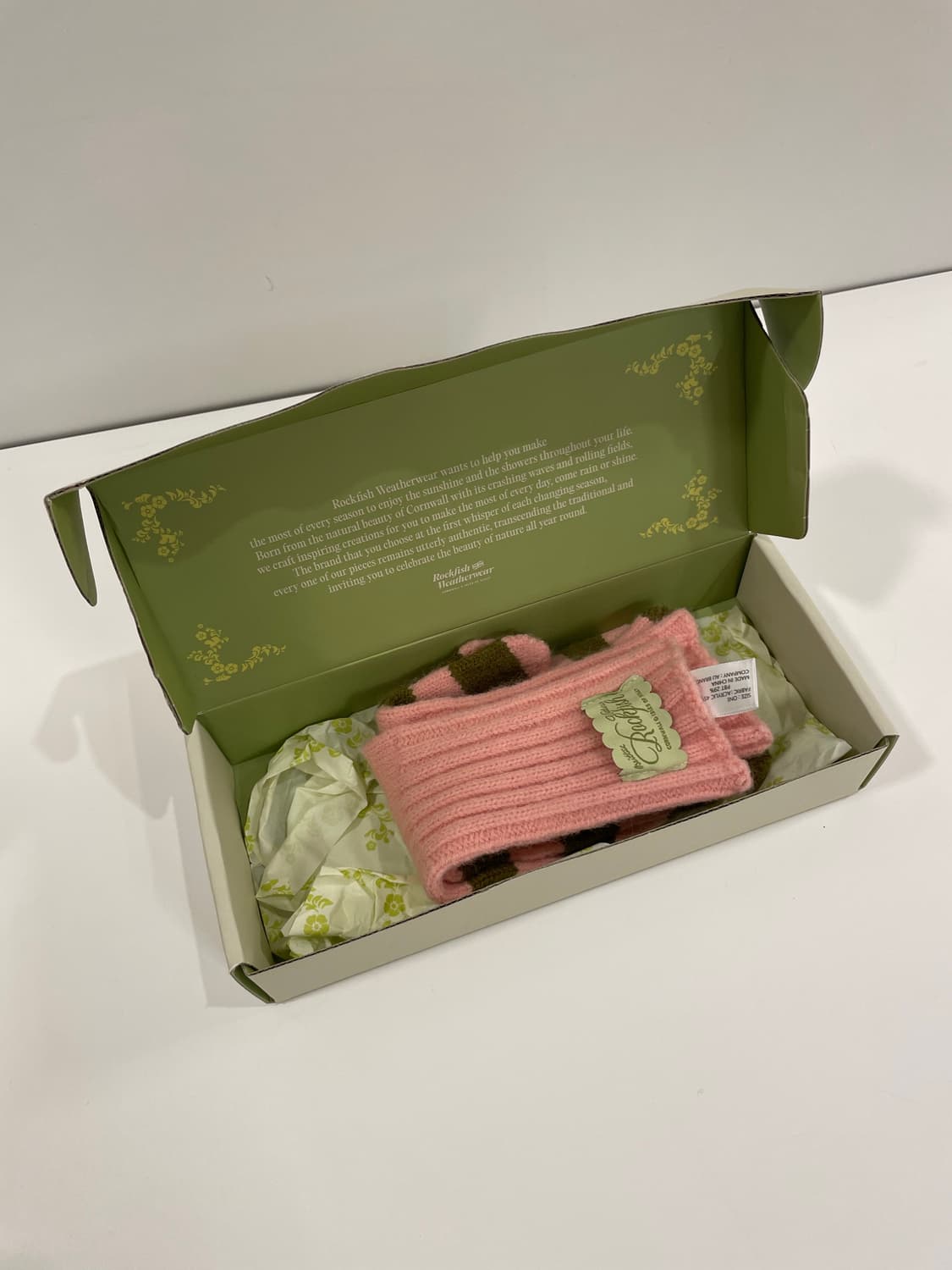 락피쉬 웨더웨어 스트라이프 장갑 판매 상품이미지2