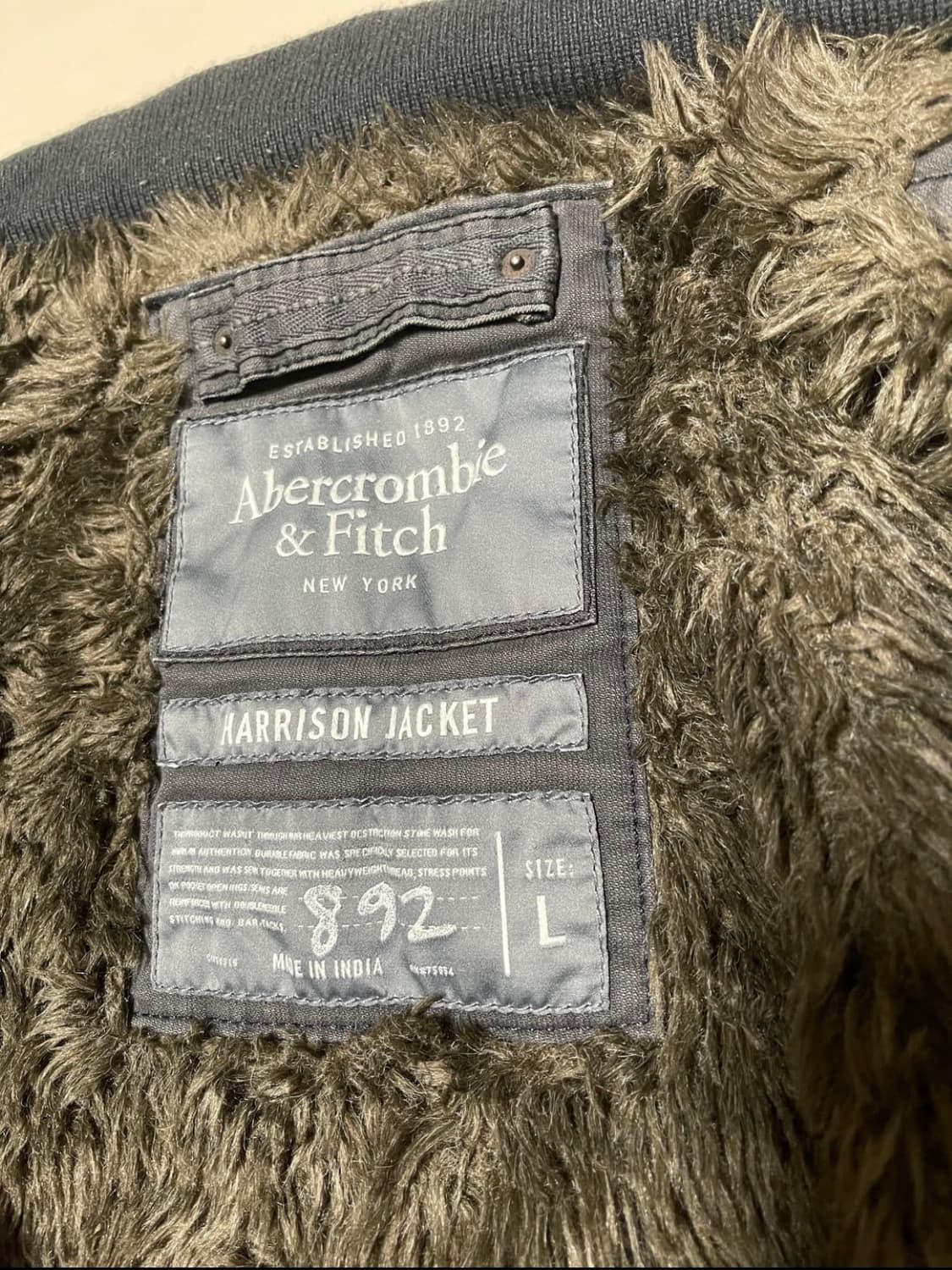 [L] 아베크롬비 Harrison 빈티지 자켓 상품이미지4