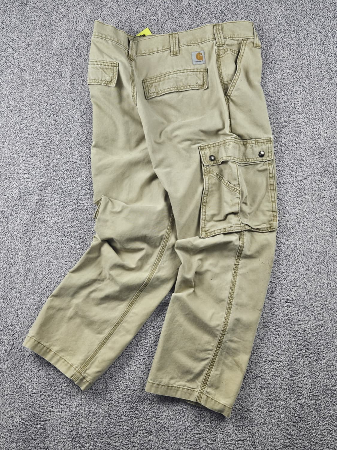 칼하트 코튼 캔버스 카고 포켓 워크 팬츠 ( 33X30 ) / 10622 상품이미지3