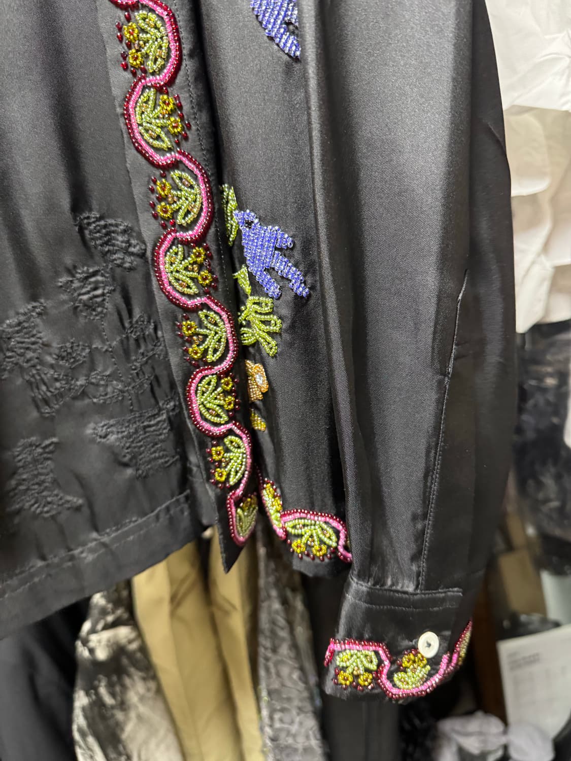 [S 사이즈] 보디 (BODE) 가든 샘플러 롱슬리브실크 셔츠 (새상품) 상품이미지8