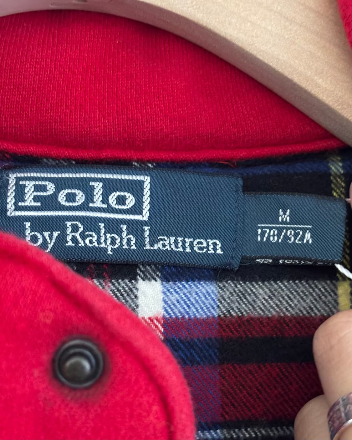 Polo 폴로 랄프로렌 레드컬러 패딩 베스트 상품이미지7