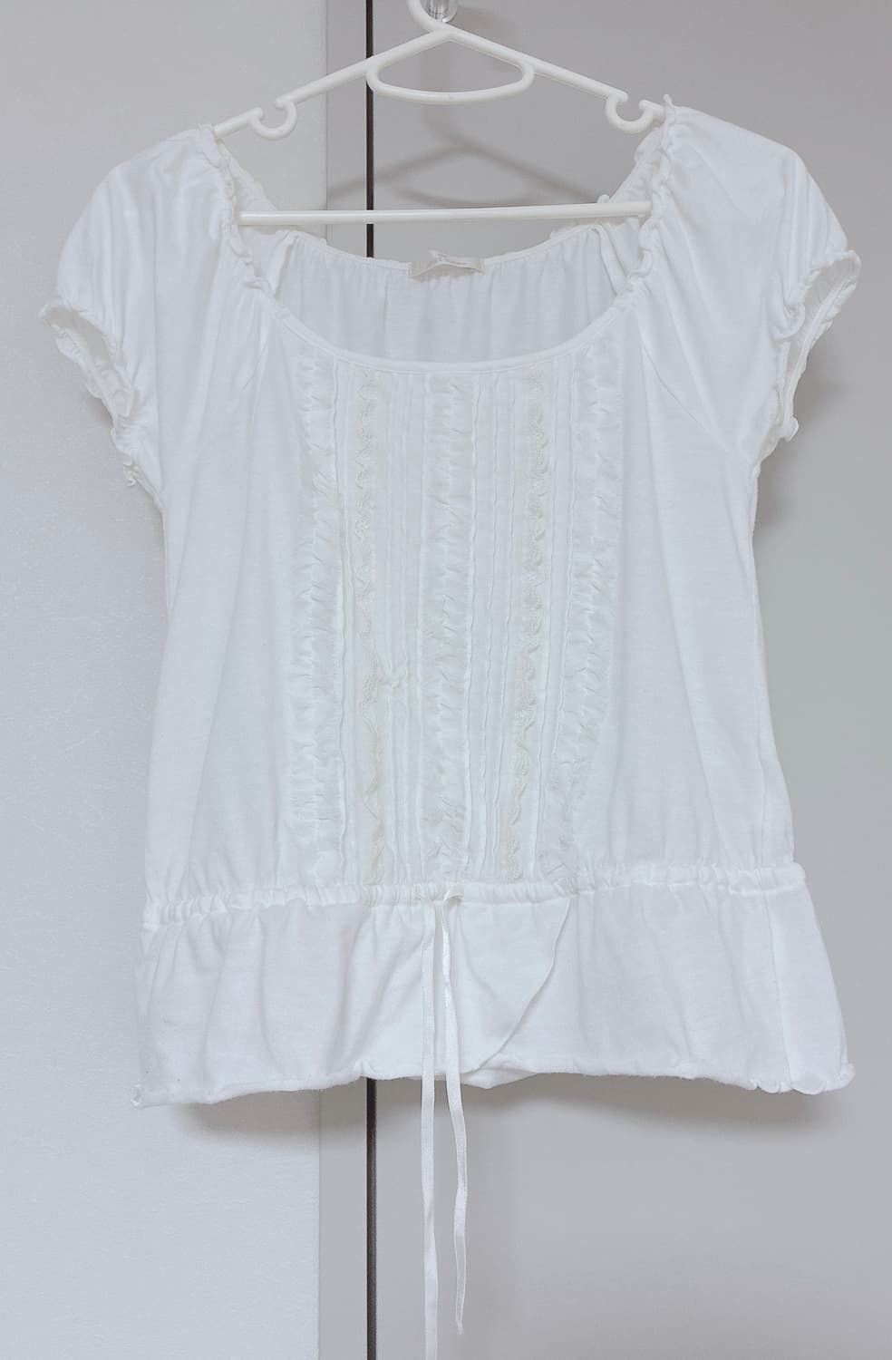 페어리 흰색 블라우스티  상품이미지1