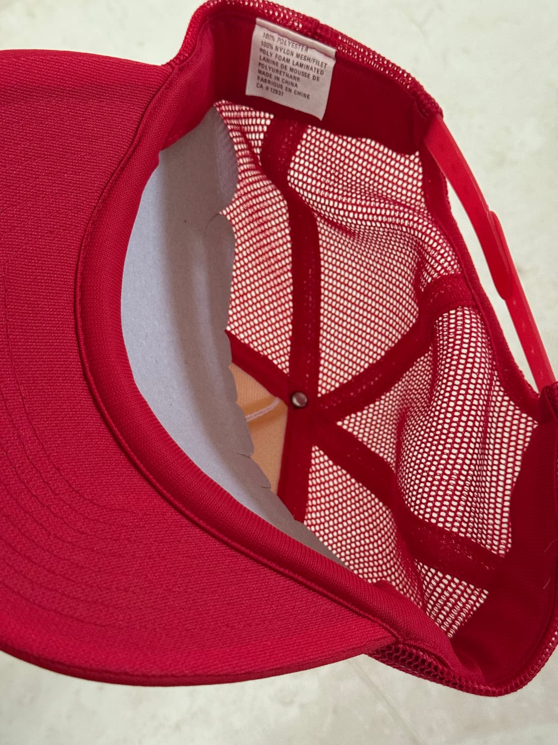 페라리 레드 트러커 캡 상품이미지2