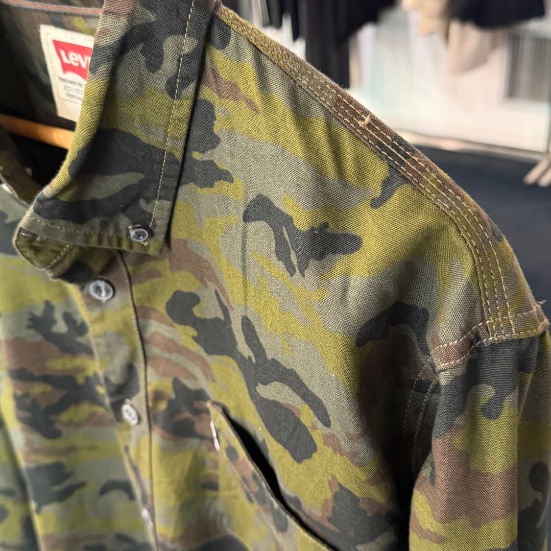 [L] 리바이스 카모플라쥬 셔츠 상품이미지3