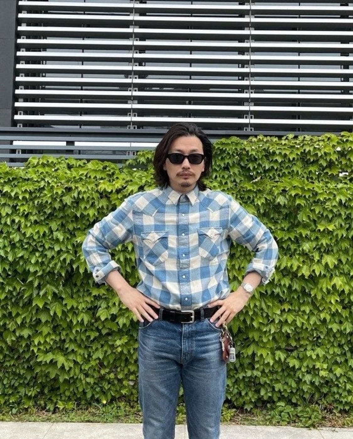 RRL 더블알엘 버팔로 웨스턴 셔츠 M  상품이미지3