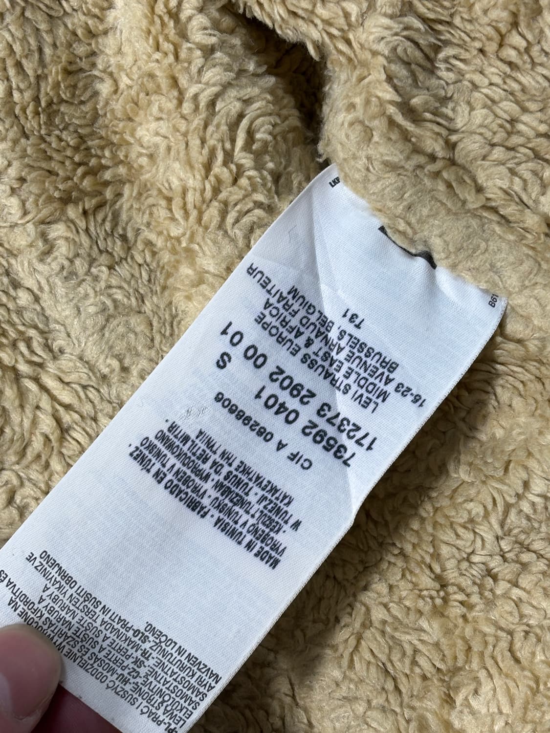 리바이스 쉐르파 데님 트러커 자켓 상품이미지8