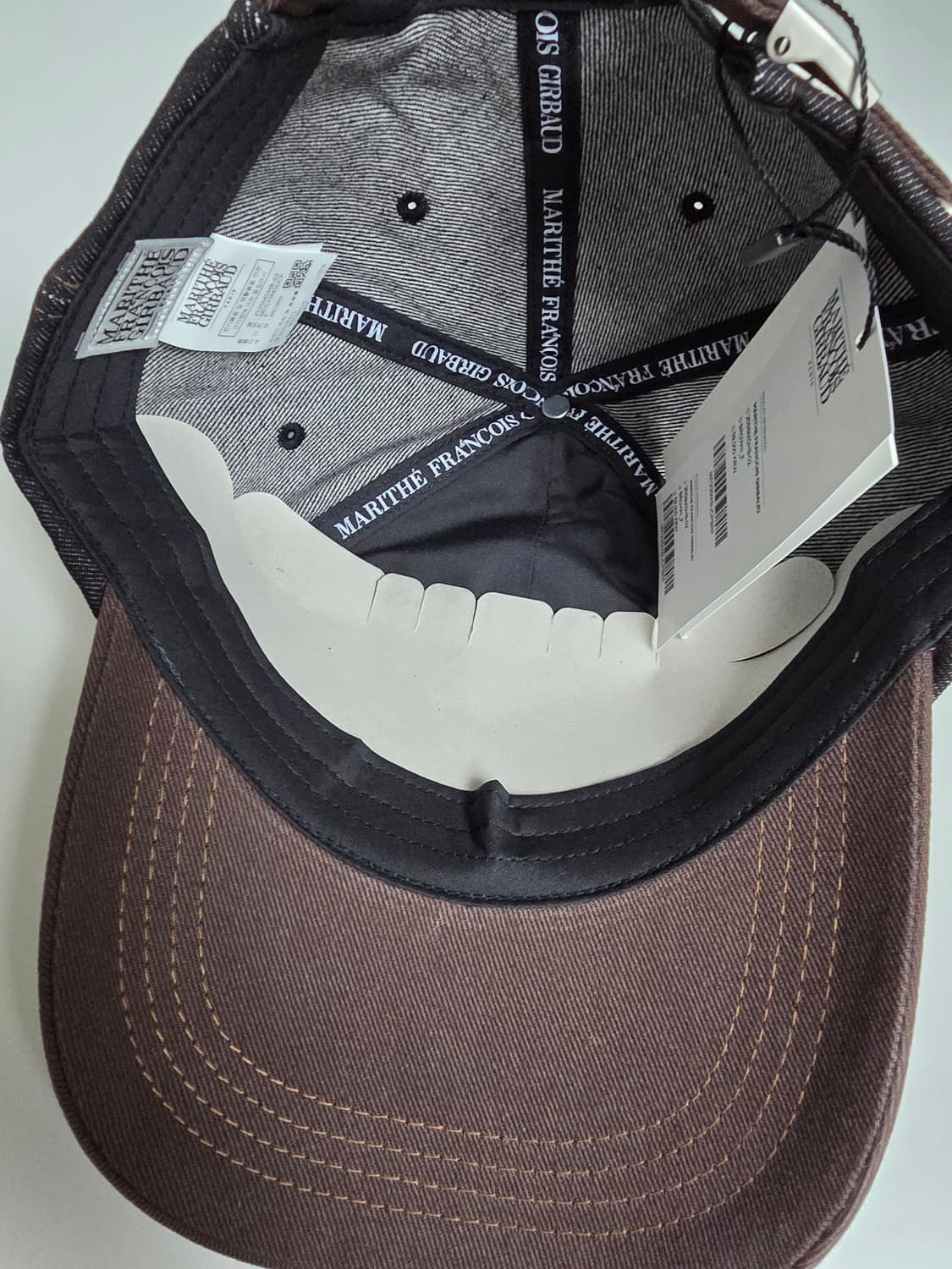 마리떼 프랑소와 저버 볼캡 브라운블랙 상품이미지3