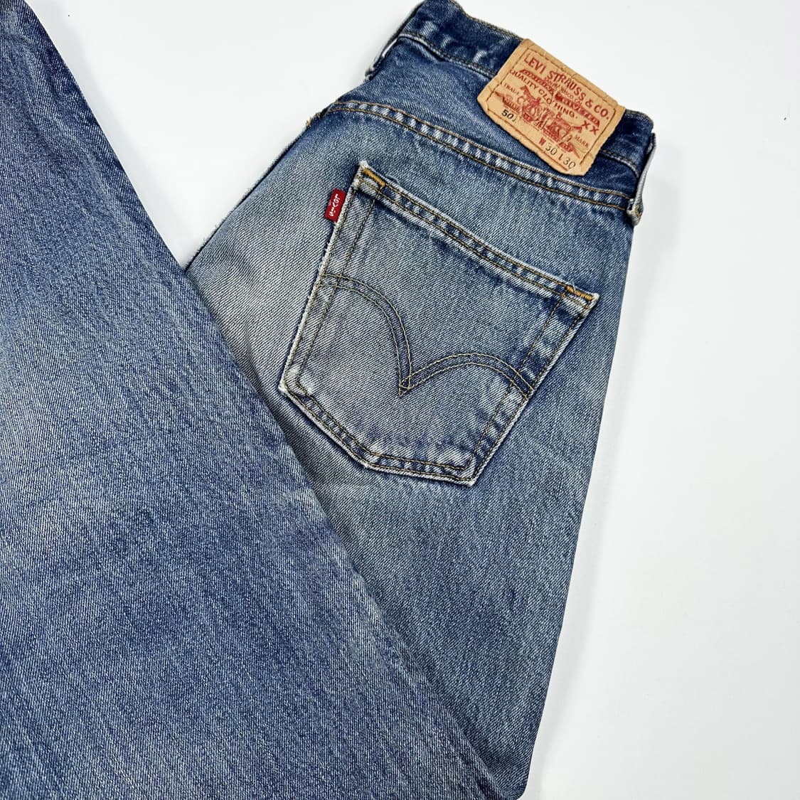 리바이스 501 오리지널 데미지 데님 팬츠 (29인치) 상품이미지1