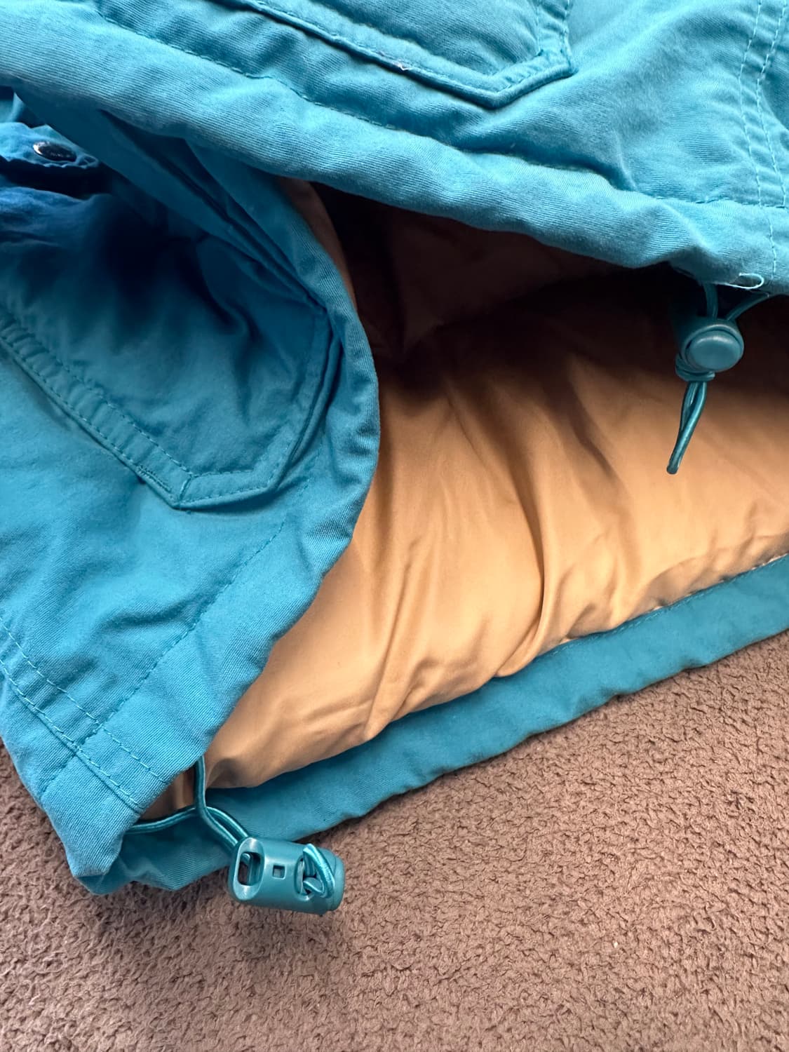 슈프림 다운 필 패딩 자켓 처분  상품이미지3