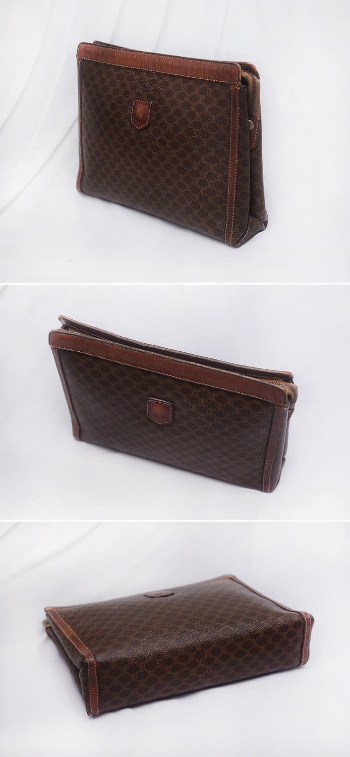 셀린느 (CELINE) 클래식 올드 마카담 모노그램 클러치백 상품이미지3