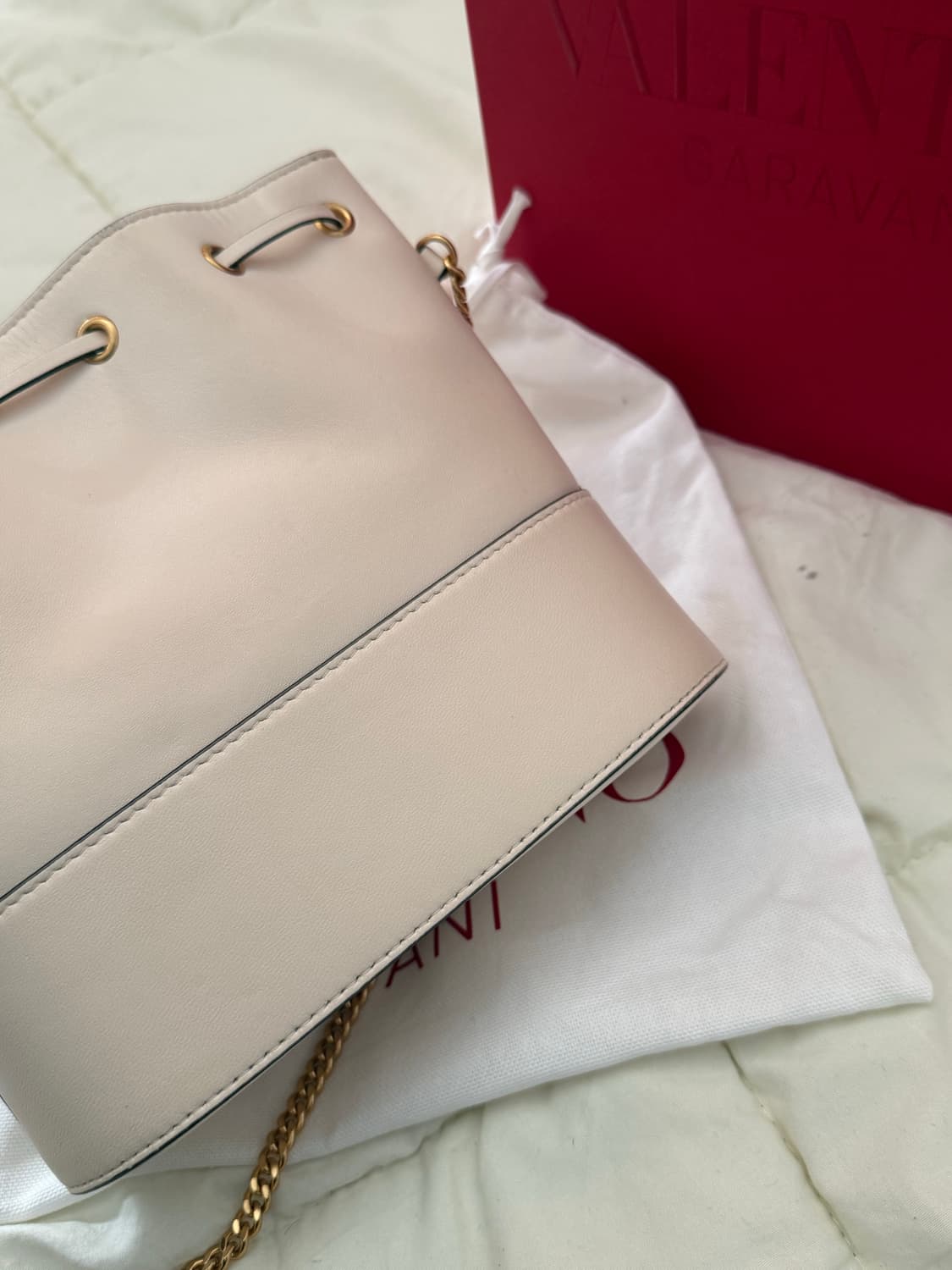 정품 발렌티노 아이보리 버킷백 상품이미지6