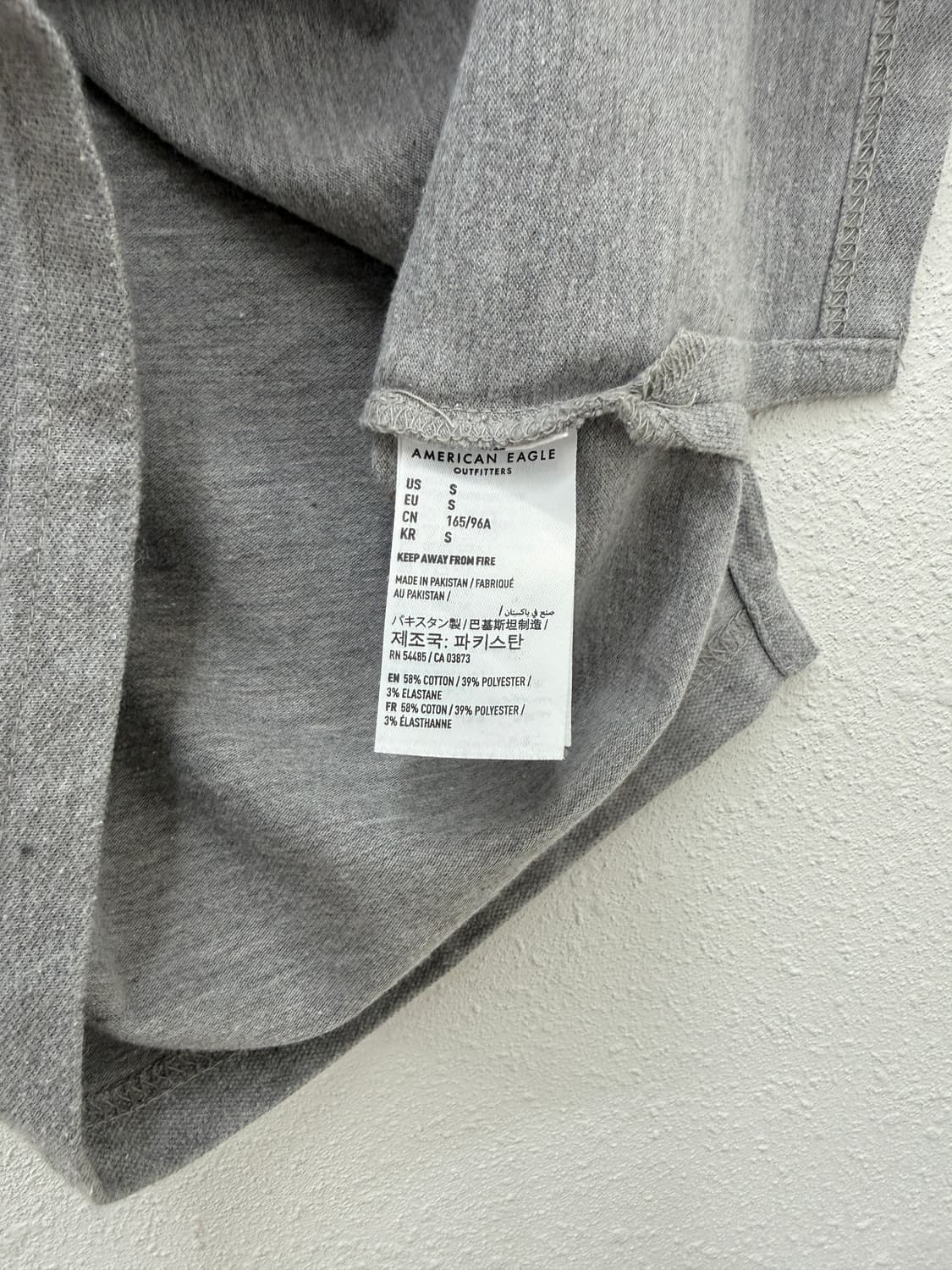 아메리칸이글 스몰로고 반팔 카라티 상품이미지4