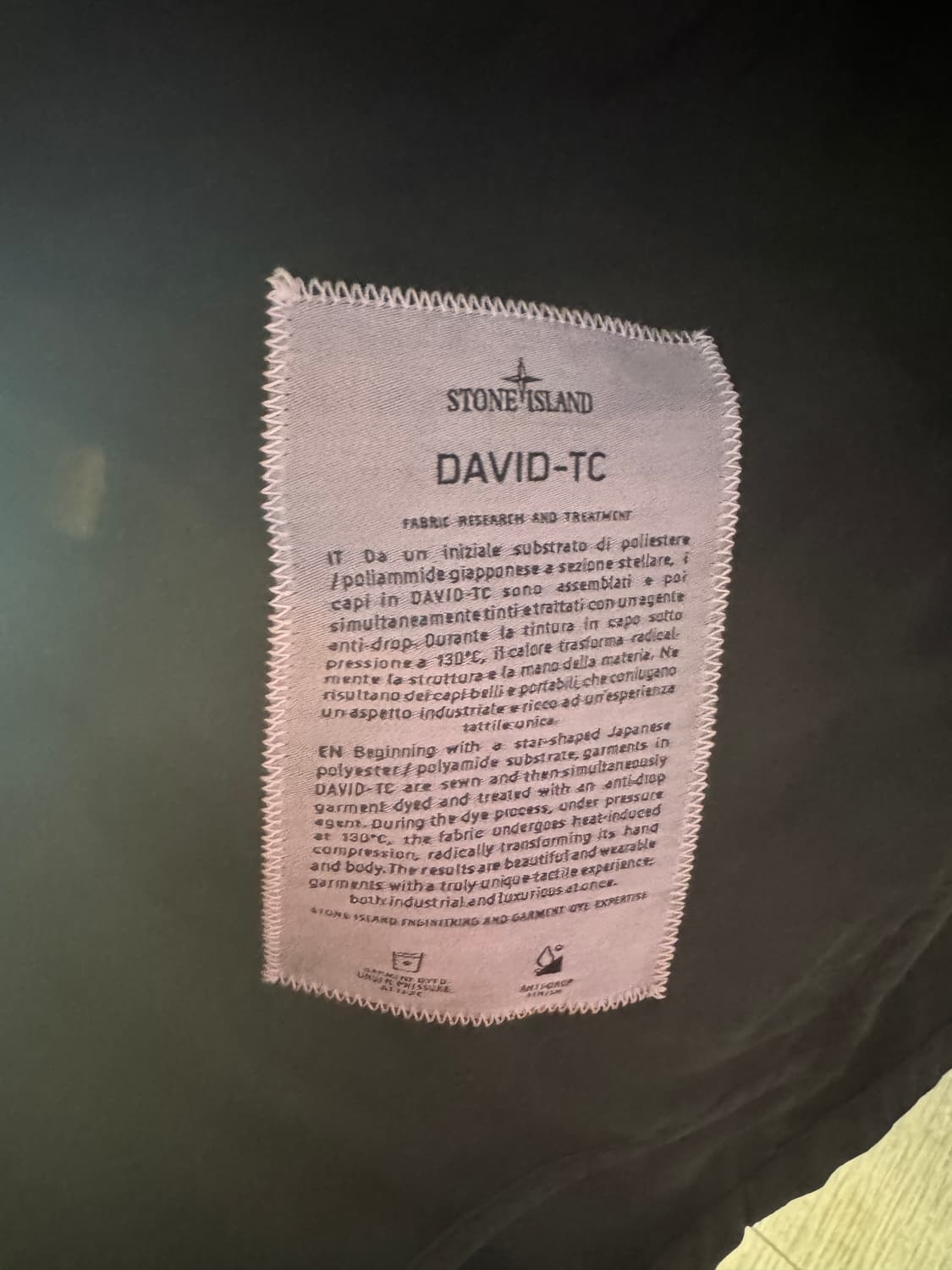 스톤아일랜드 다비드TC자켓 xxl 상품이미지3