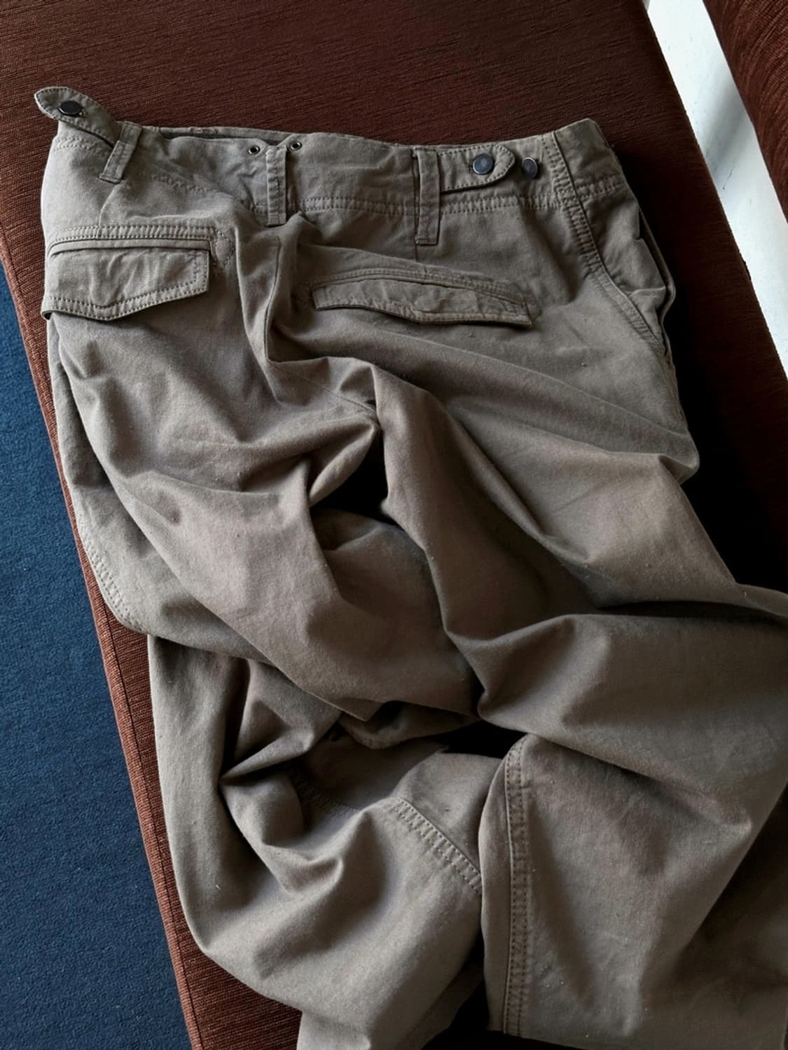 Nep cotton design straight pants 상품이미지2