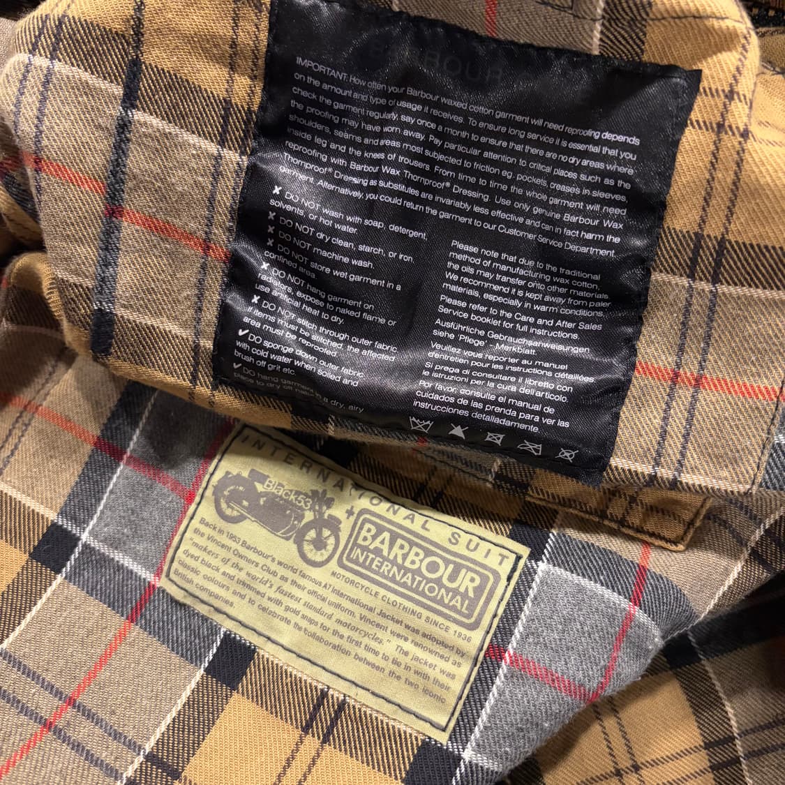 [M] 바버 인터내셔널 슬림 블랙 자켓 B984 상품이미지8