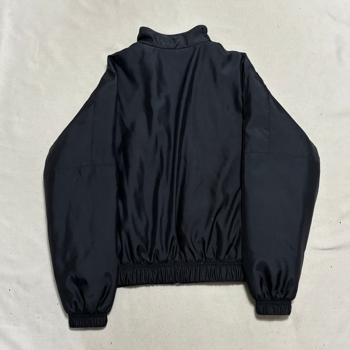 S 새상품 나이키 NRG 스우시 사틴 봄버 자켓 상품이미지3