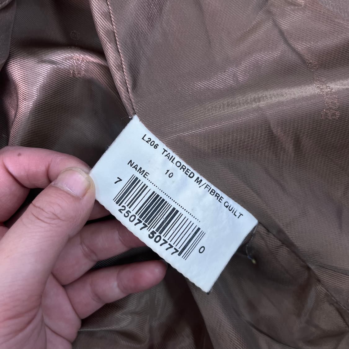 W 95 바버 퀄팅 버튼 자켓 상품이미지7