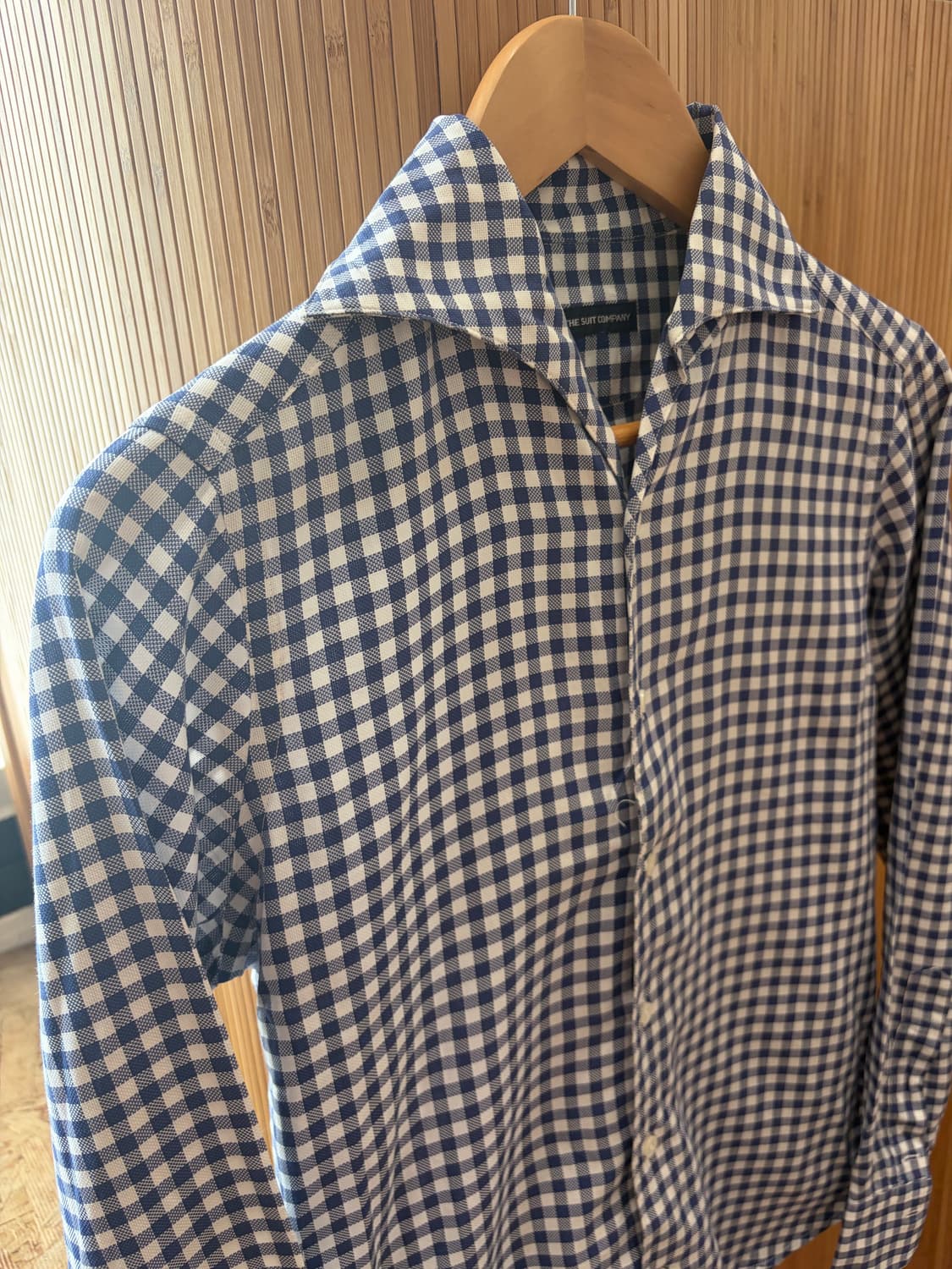 THE SUIT COMPANY Gingham Check Shirt 상품이미지2