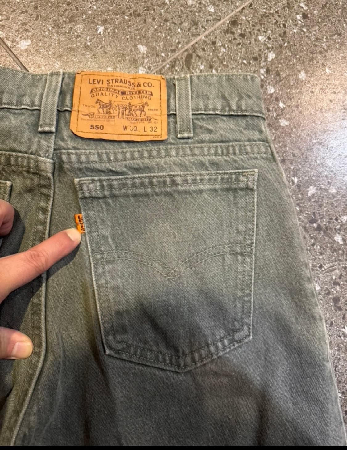 90s USA 리바이스 550 오렌지탭 상품이미지1