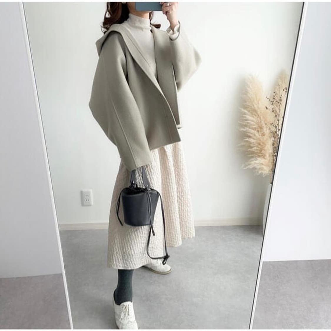 밀라오웬 엠포스커트 아이보리 상품이미지6