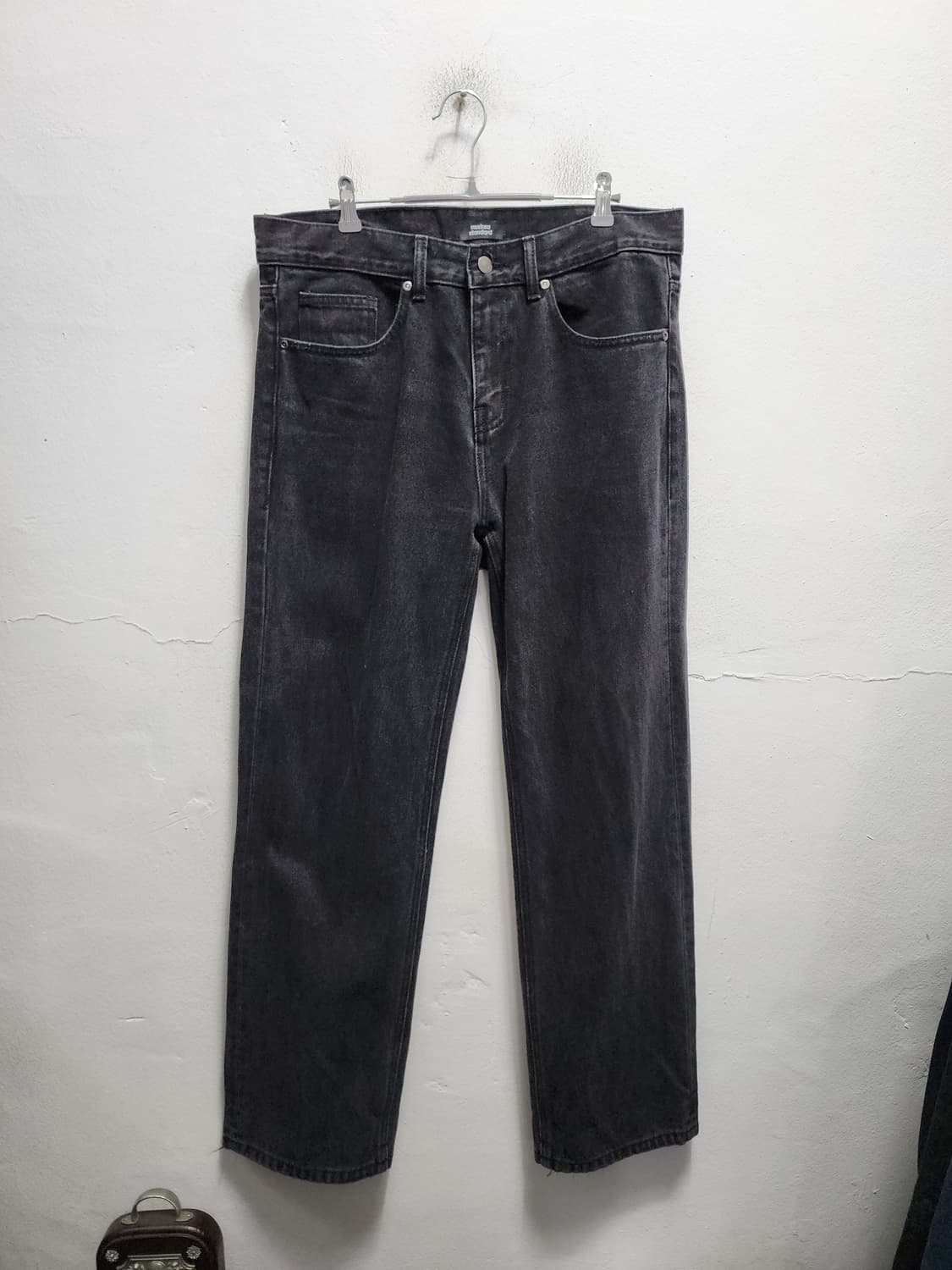 무탠다드 블랙 흑청바지  상품이미지1