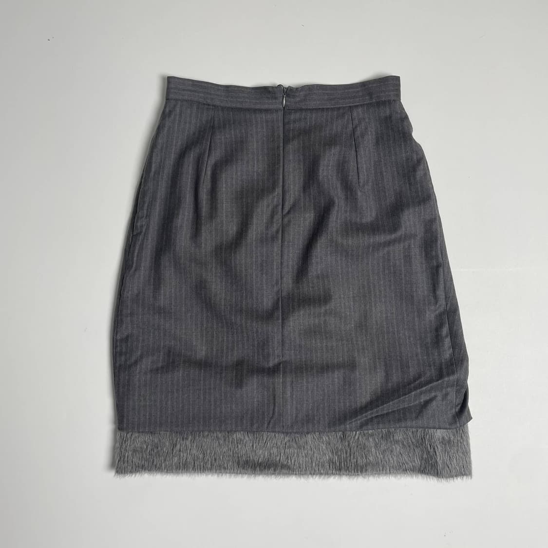 Cividini 퍼 레이어드 스커트 (italy)   상품이미지5