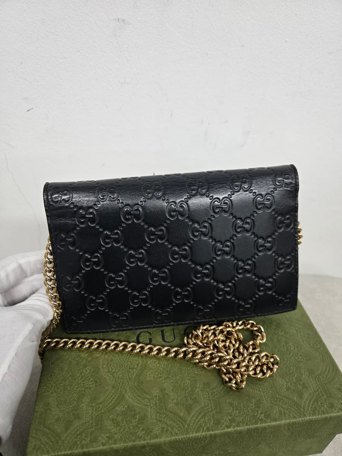 [보증서 정품] 구찌 시그니처 인터로킹 숄더백 상품이미지3