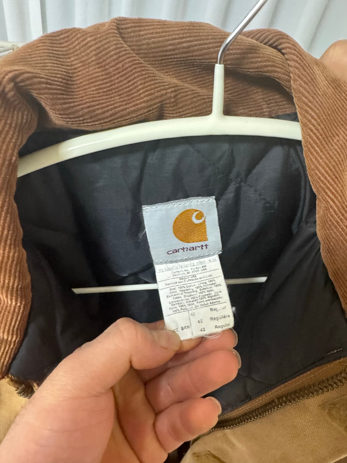 칼하트 아크틱 트레디셔녈 자켓 J02 BRN 칼하트브라운(42) 상품이미지5