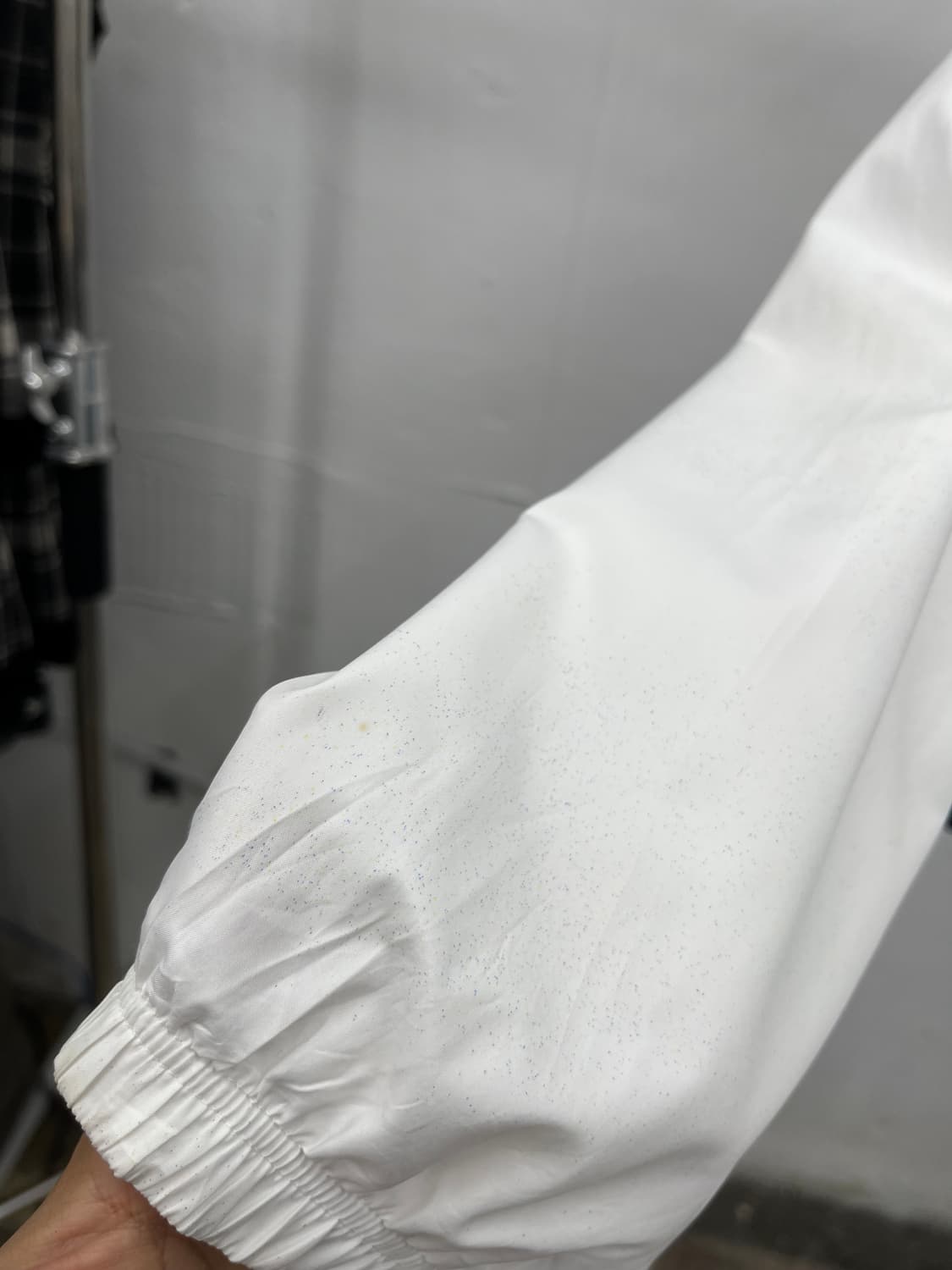 XL) OLD ADIDAS EMBROIDERD BIG LOGO 바람막이 상품이미지3