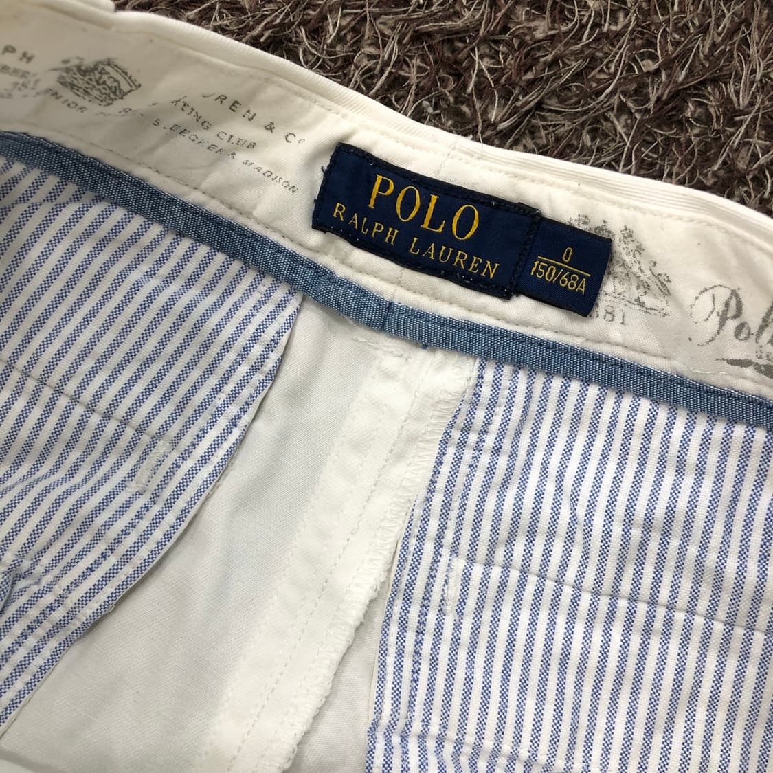 폴로 랄프로렌 여성 화이트 숏팬츠 상품이미지2