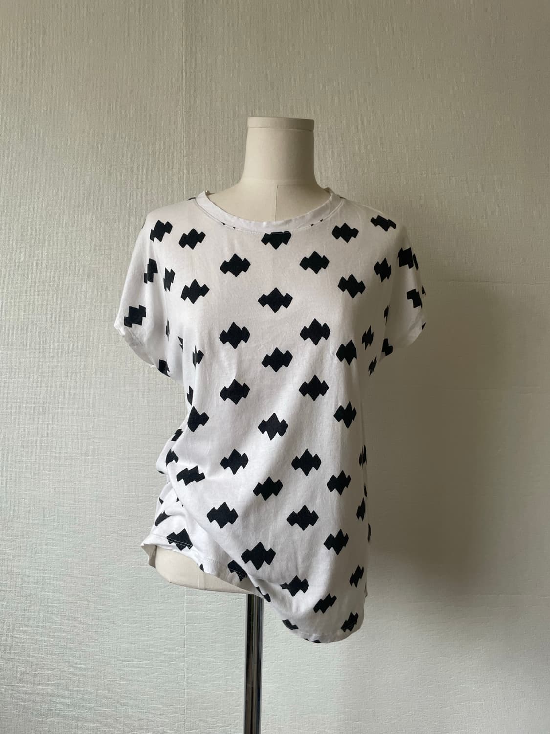 Sou sou Pattern cotton short-sleeved T-s 상품이미지1
