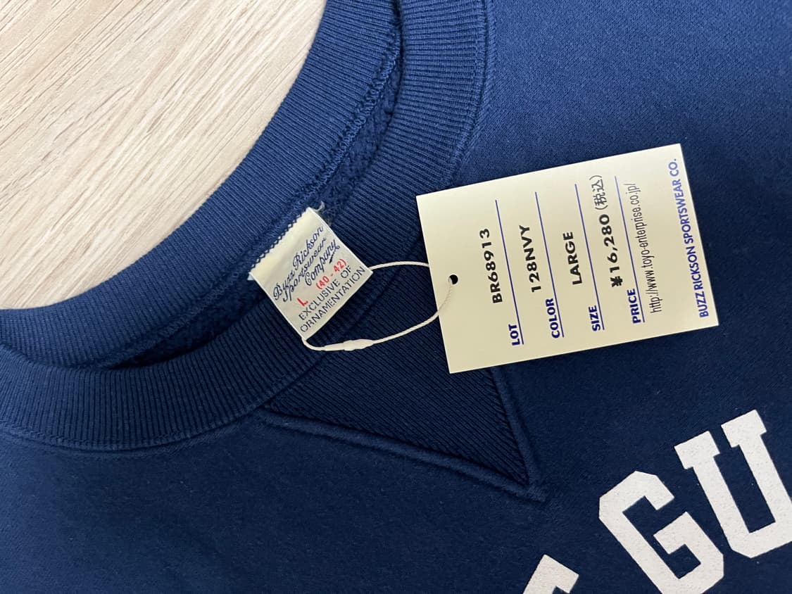 [새상품] 버즈릭슨 코스트가드 스웻셔츠 맨투맨 상품이미지3