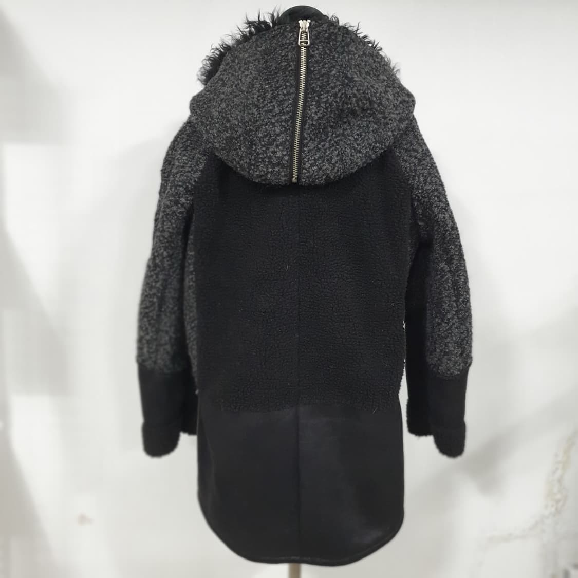 (공용) 빈티지 그런지 Tankus 천연 램 퍼 모직 울 무스탕 상품이미지10