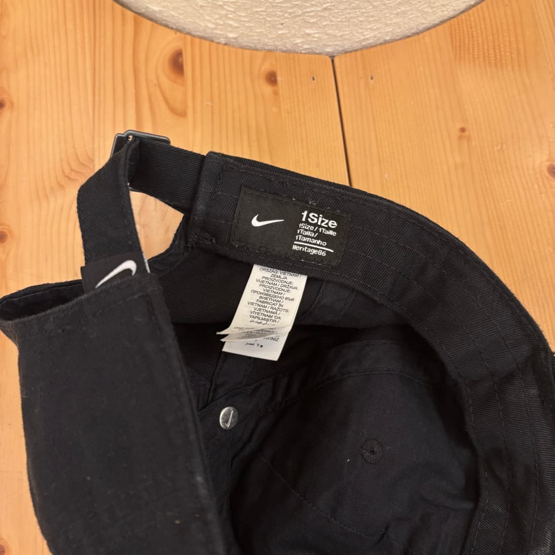 나이키 스우시 블랙 볼캡 상품이미지2