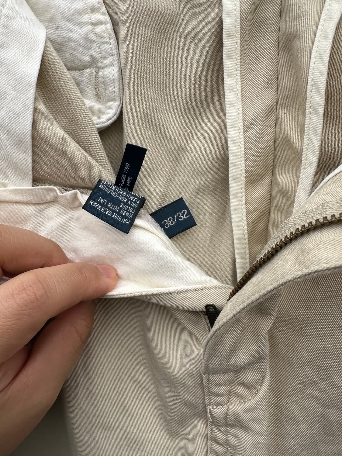 [38] 폴로 랄프로렌 아이보리 치노팬츠 상품이미지4