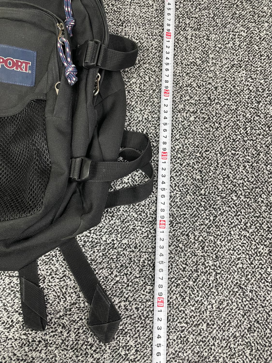 빈티지9. 잔스포츠 데일리트랜짓 백팩 가방 책가방 블랙 상품이미지3