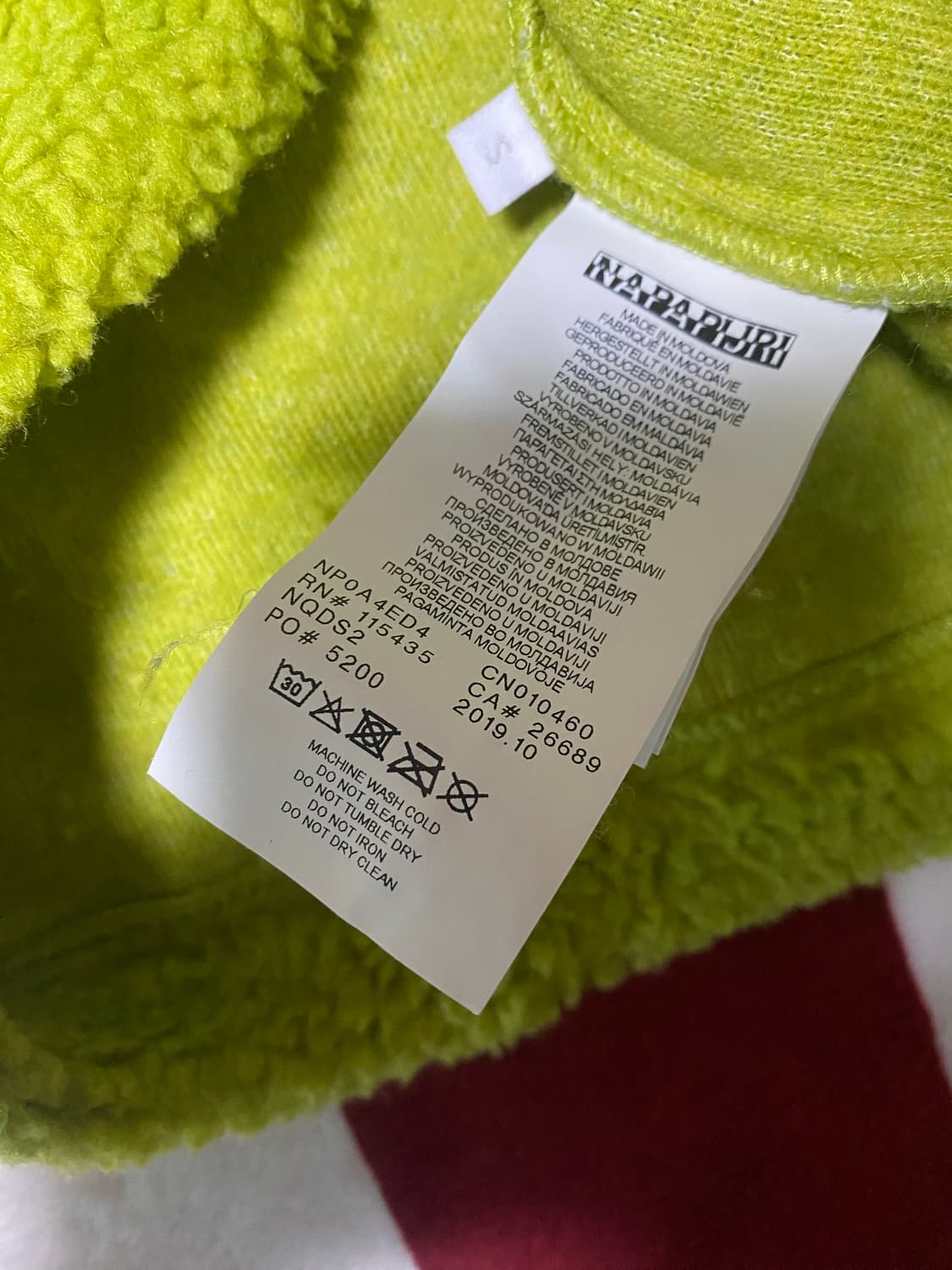 마틴로즈x나파피리 20SS 오버 쉐르파 플리스 상품이미지6