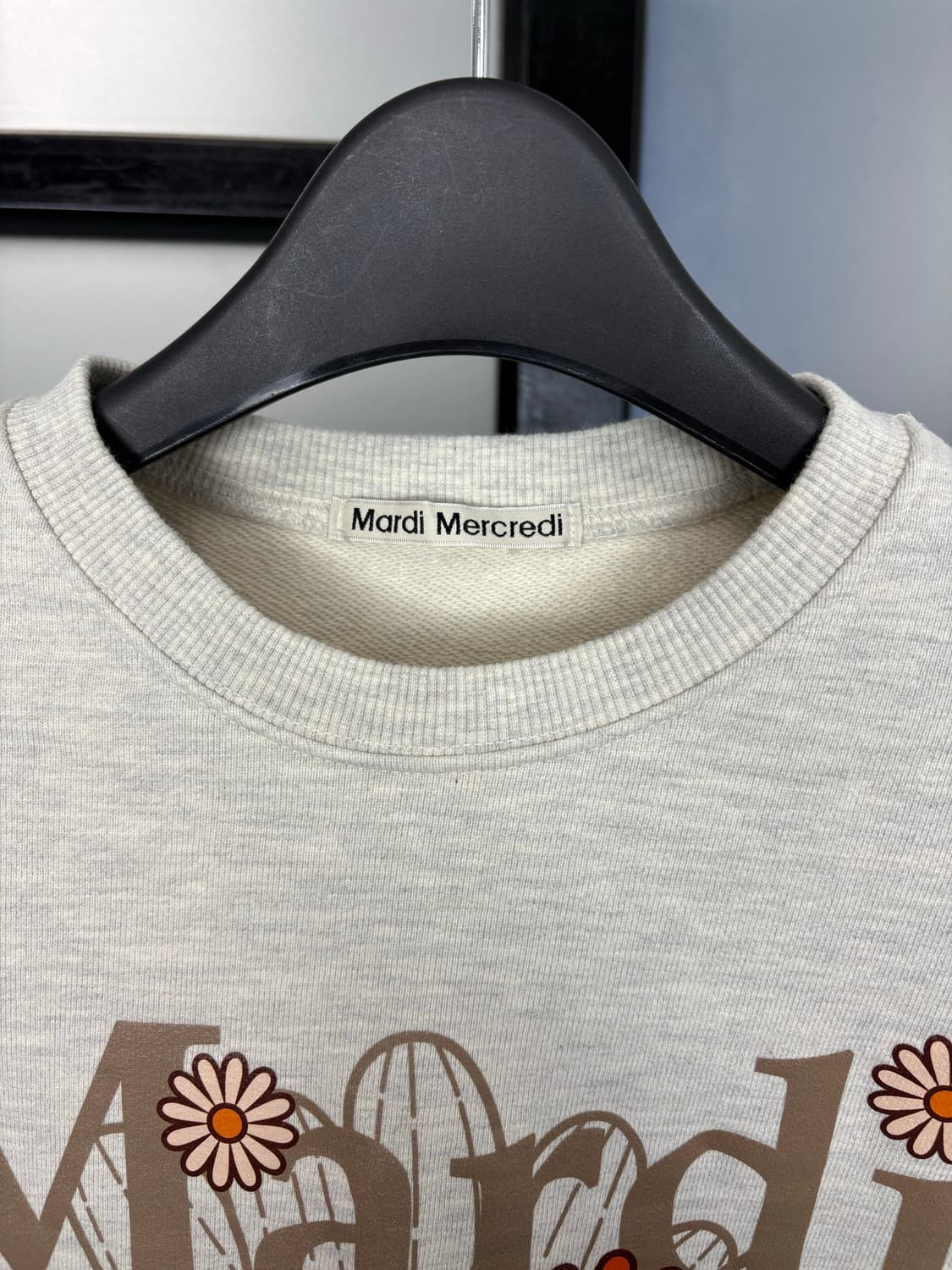 루키CK9746: 마르디 아이보리 여성 맨투맨    상품이미지6