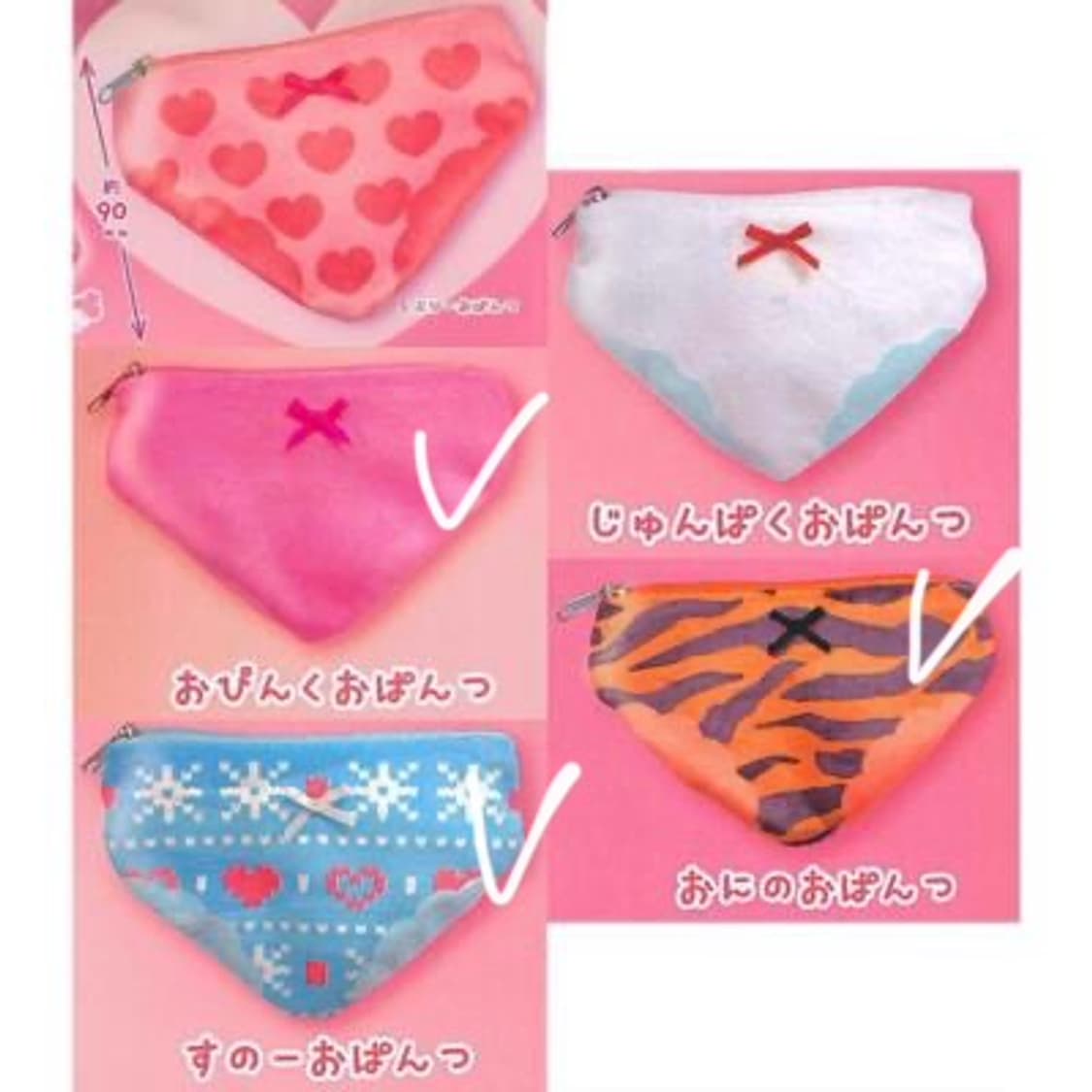 일본 팬티 파우치 가챠 상품이미지2