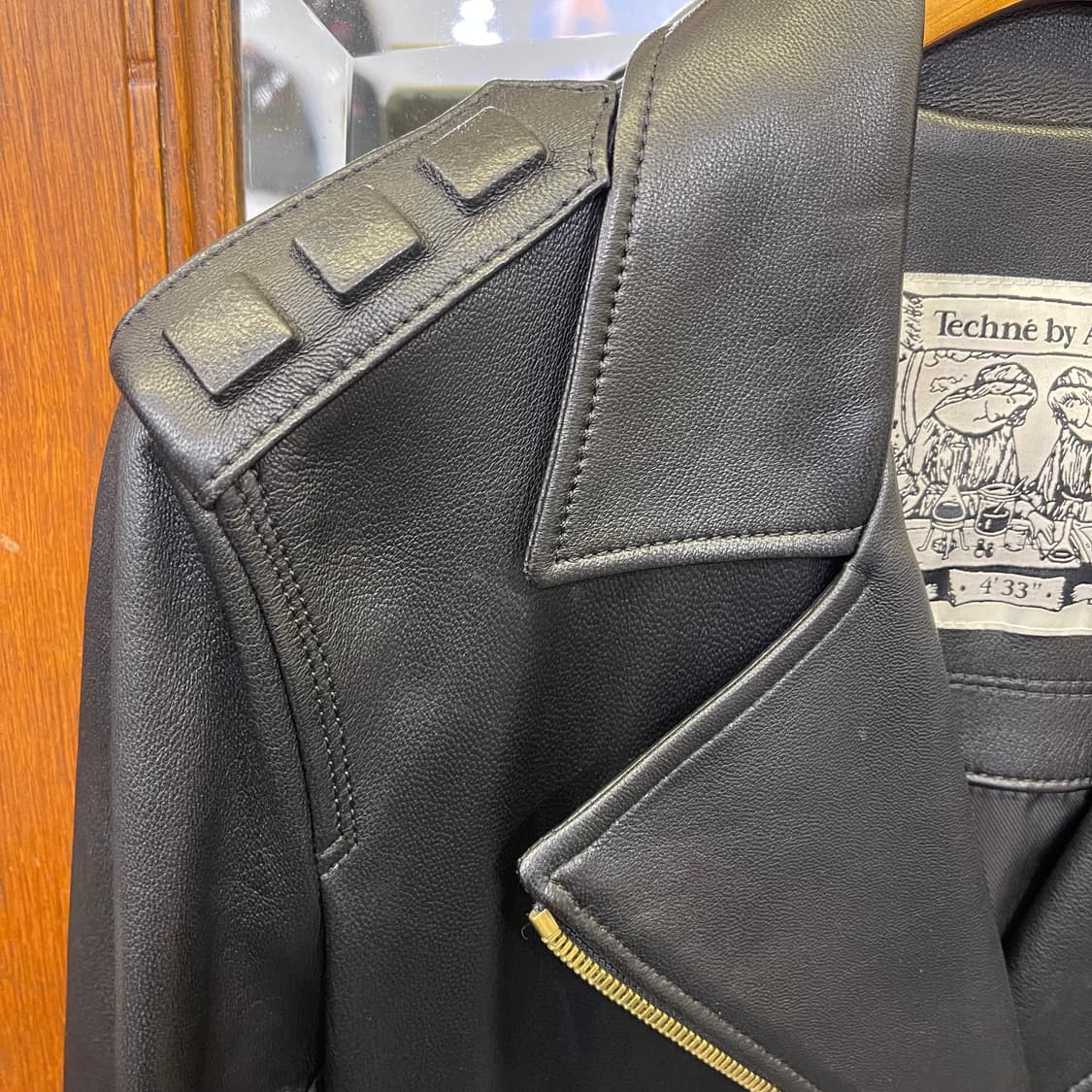 Techne by ALEA leather jacket 상품이미지4