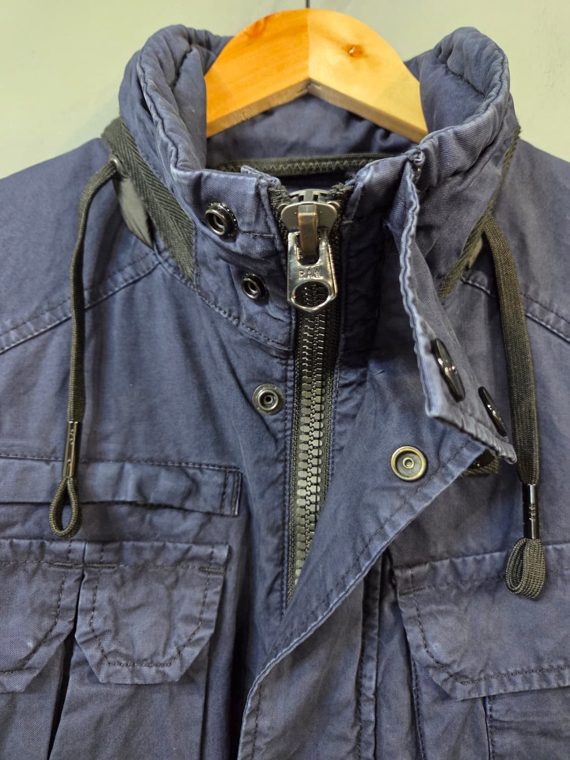 G-STAR RAW 남성 네이비 야상 점퍼(S) 상품이미지3