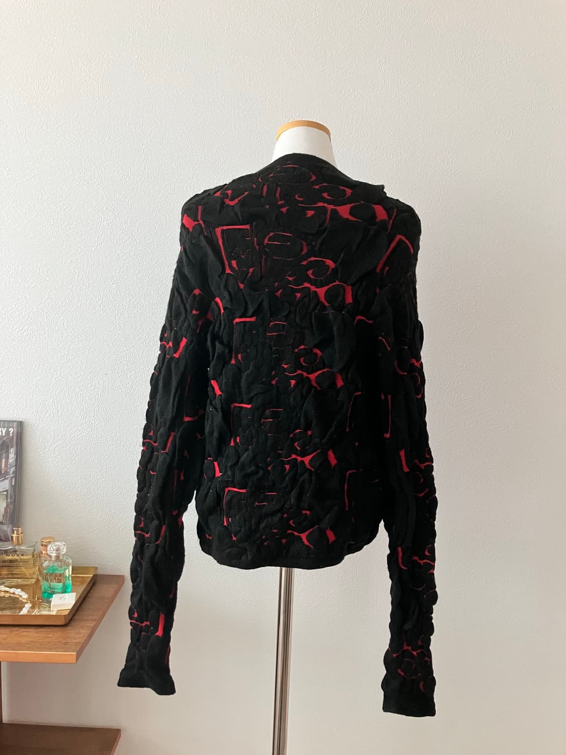 Desigual 데시구알 텍스쳐 가디건 오리엔탈무드 그런지 고스펑크 상품이미지4