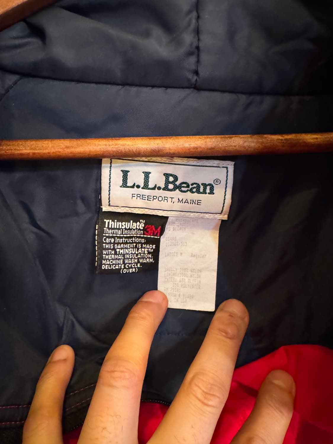 Ll bean(엘엘빈) 신슐레이트 아노락 상품이미지2
