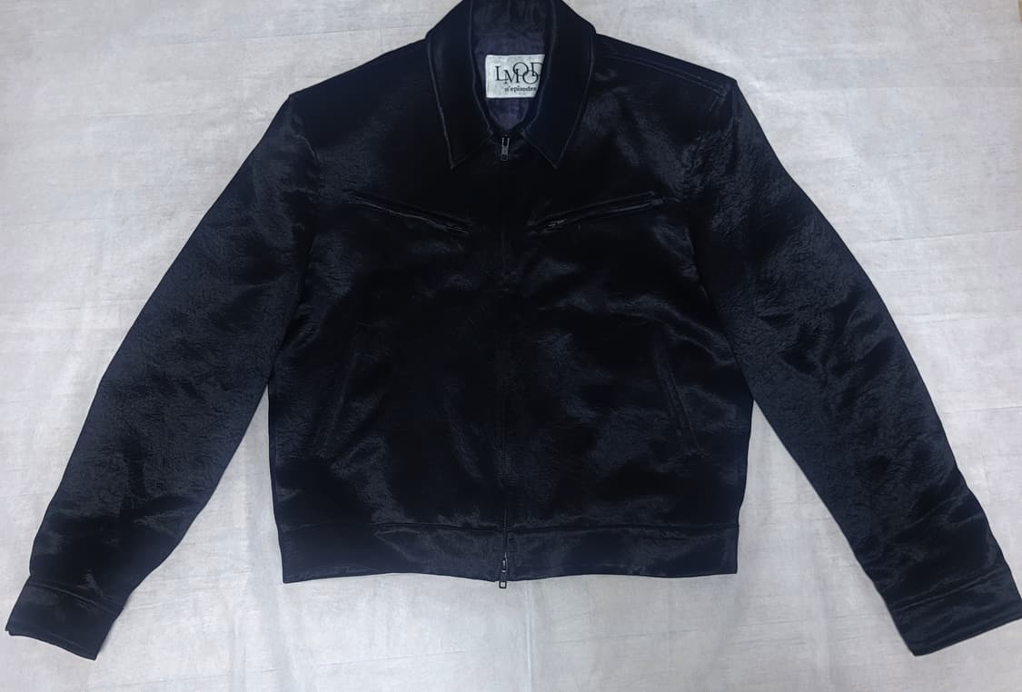 엘무드 리겔 새틴 자켓 블랙 46 상품이미지2