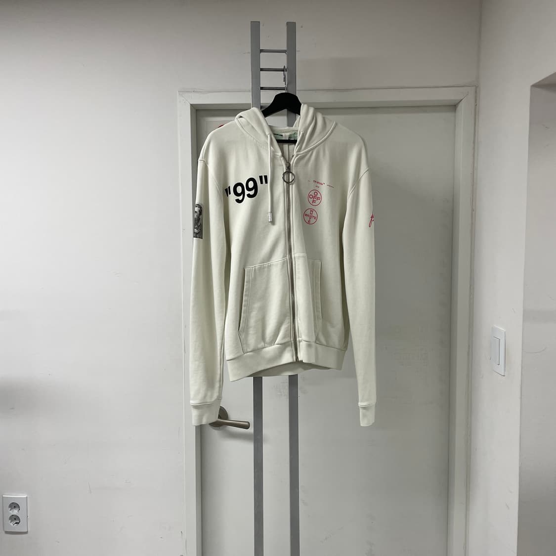 오프화이트 후드집업 M 상품이미지1
