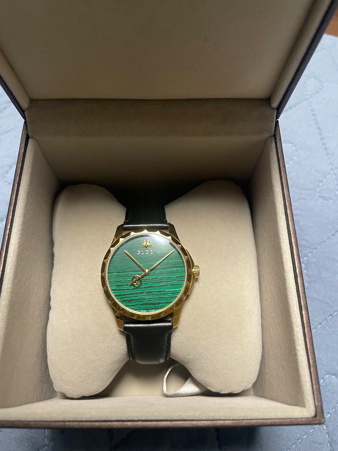 구찌 말라카이트 시계 38mm 상품이미지1