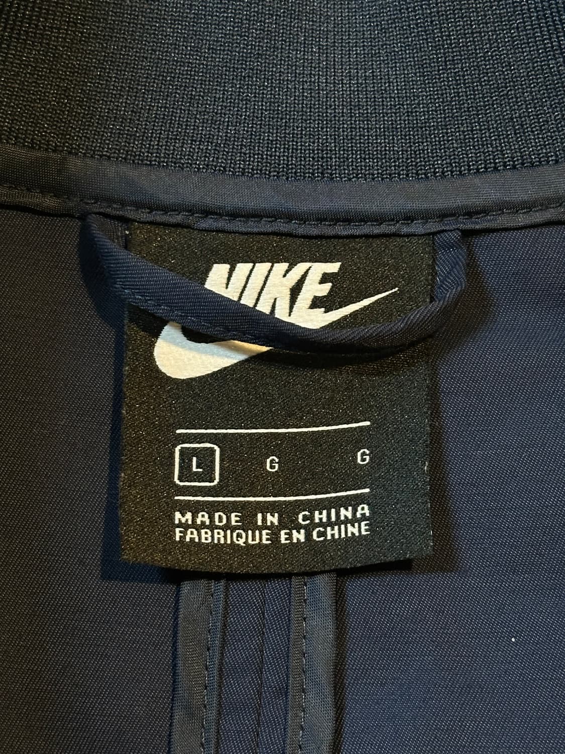 나이키 NIKE 우븐 플레이어스 봄버 자켓 네이비 상품이미지5