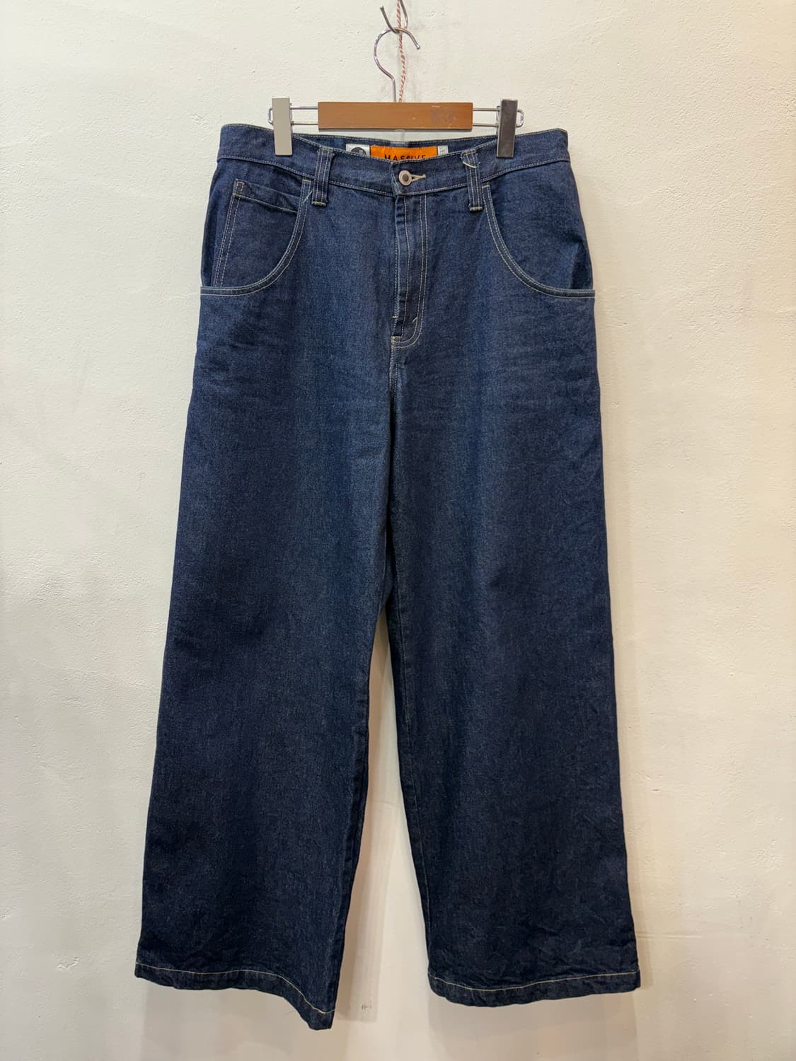 실버탭 데님팬츠 상품이미지1