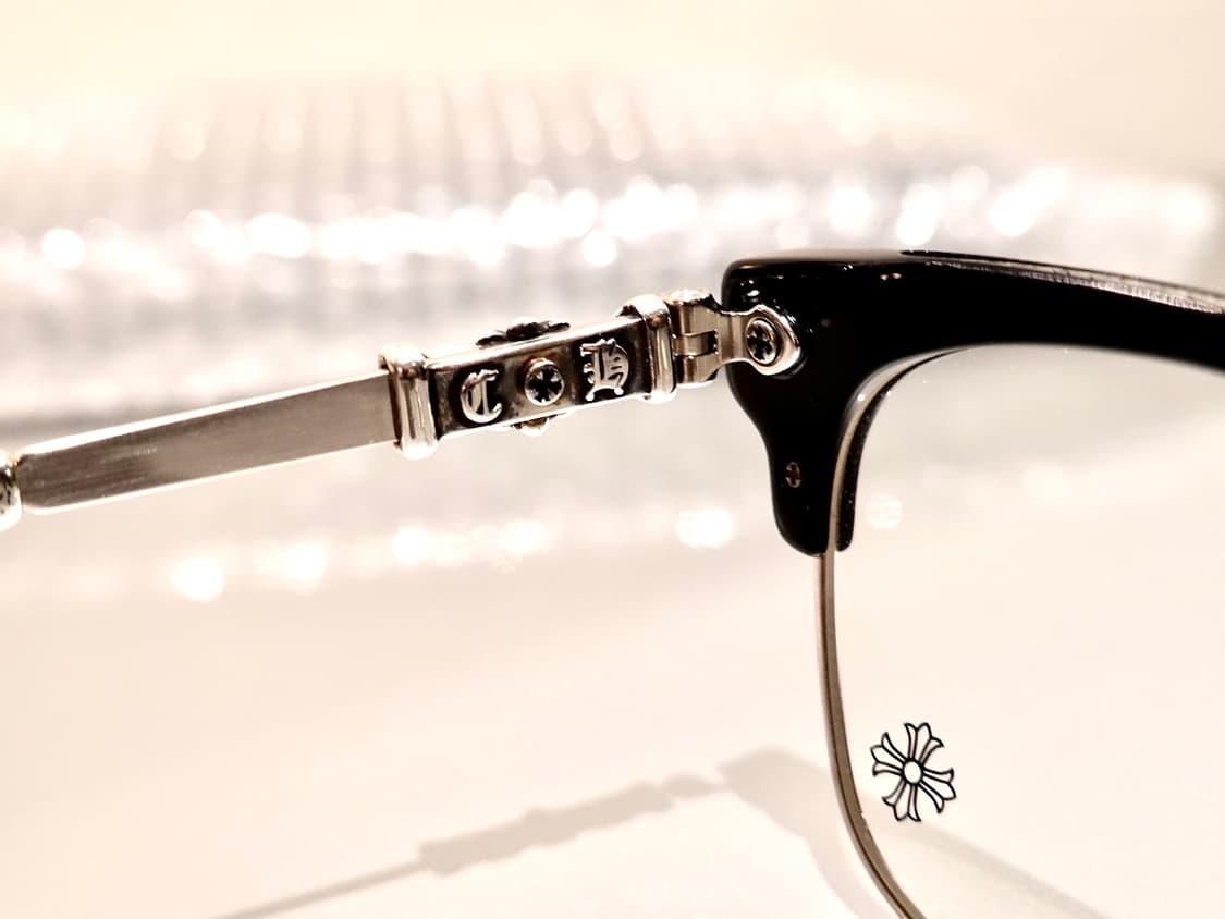 크롬하츠 보넨노이슈어2 블랙/브러쉬드실버 안경 상품이미지7