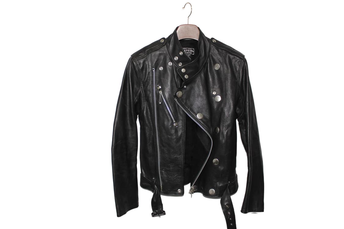DIAFVINE 디아프바인 무장전선 스티어하이드 바이커 레더자켓 상품이미지7
